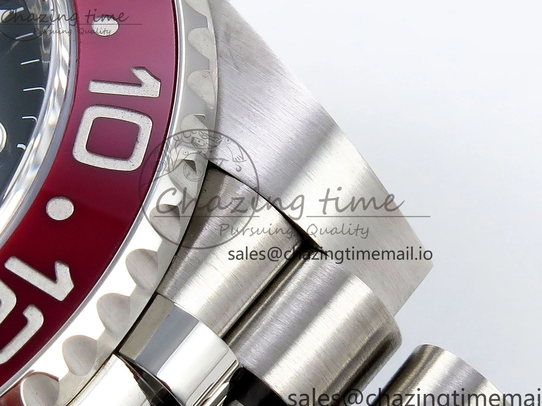 MiroTime 0206 SportInspired GMT-Master II 126710 BLRO Blue Red Ceramic Clean Factory Best Edition on Jubilee Bracelet DD3285 CHS V 1540